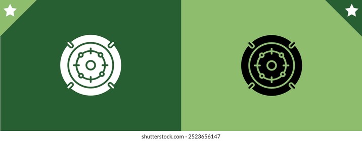 Archery target set. Shoting target set. Set of targets at white background. Concept of archery or reaching the goal in business. Vector illustration. Target icon vector. Arrow icon. Goal sign. EPS 10