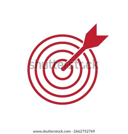 archery target, shooting target, target on white and black background, shooting, achieving the goal, business, Vector illustration, Vector, high resolution