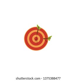 archery target vector on a white background