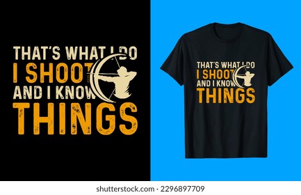 Diseño de camisetas con arcos, flechas Diseño de camisetas