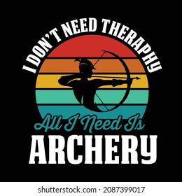 Archery T-shirt Design For Archery Lovers