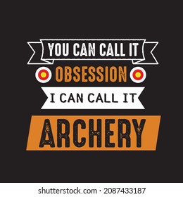 Archery T-shirt Design For Archery Lovers