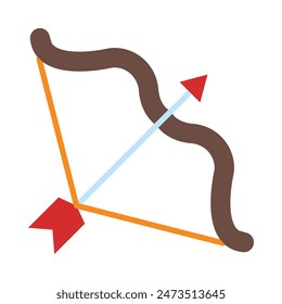 Archery Vector Flat Icon design