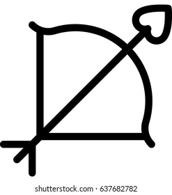 Archery Vector Icon 