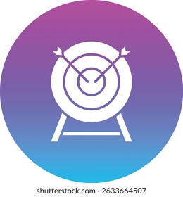 Archery vector icon. Can be used for printing, mobile and web applications.