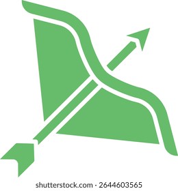 Archery vector icon. Can be used for printing, mobile and web applications.