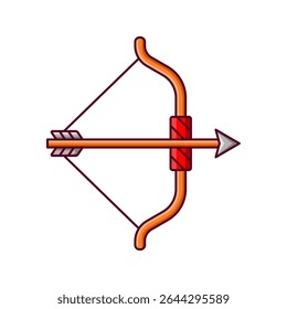 archery vector icon illustration isolated on white background