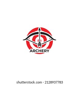 Archery. Vector icon logo template