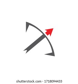 Archery vector illustration icon Template design