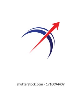 Archery vector illustration icon Template design