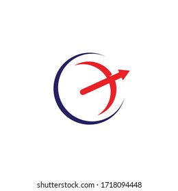 Icono de ilustración de vector de tiro Diseño de plantilla