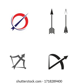Bogenvektorgrafik-Symbol Vorlage Design