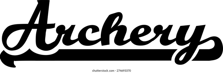 Archery Word Retro