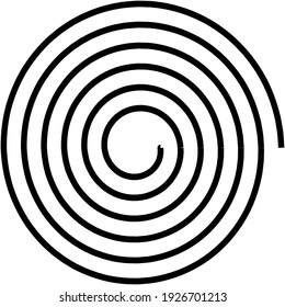 Archimedean, arithmetic abstract geometric spiral, swirl, twirl. Volute, helix, cochlear shape(s)