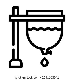 archimedean vector de icono de línea de reloj. signo de reloj arqueoedeano. símbolo de contorno aislado ilustración negra