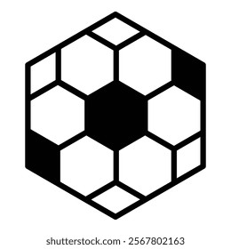 Archimedean Solid Icon Element For Design