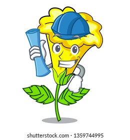 Architect allamanda flowers stick to character stem
