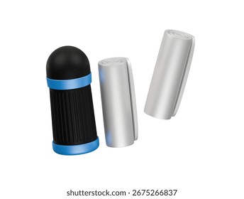 Architect bag icon 3d illustration render