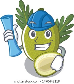Architect breadfruit with in the character shape