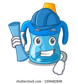 Architect cartoon drink training cup for baby