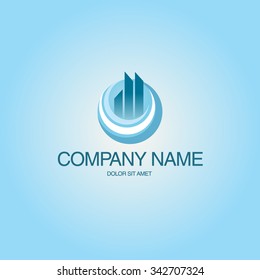 Architect Construction building Idea - vector logo