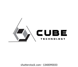 Architect cube logo design inspiration