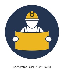 
Architect drafter Vector Icon which can easily modify or edit
