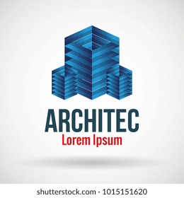 architect emblem business icon