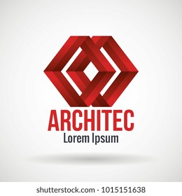 architect emblem business icon