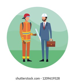 Architect and firefighter