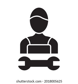 Architect Glyph Style vector icon which can easily modify or edit 