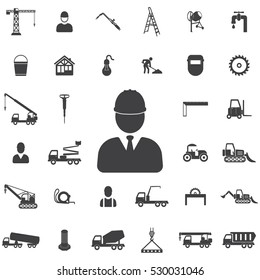 architect Icon. Construction icons universal set for web and mobile