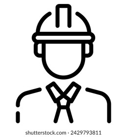 Architect icon illustration for web, app, infographic, etc