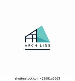 Architect logo architectural and construction design vector 