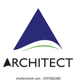 Architect logo design symbolizing ones organization.It is design that is used by an organization for it's letterhead,advertising material,and signs as an emblem.