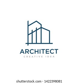 Architect Logo and Icon Design Template