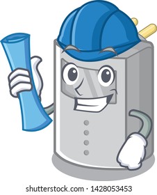 Architect motion sensor in the cartoon shape