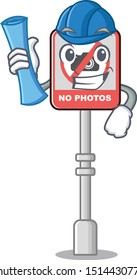 Architect no camera with the character shape