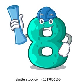 Architect number house eight the shaped character