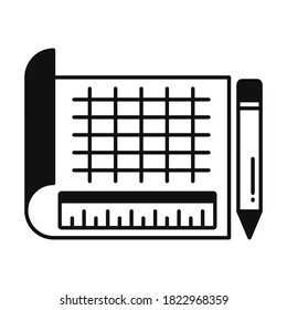 
Architect paper Vector Icon which can easily modify or edit
