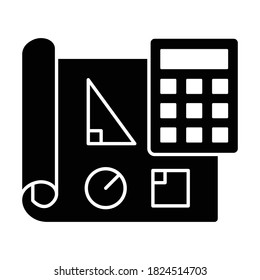
Icono del vector de papel de arquitecto que puede modificar o editar fácilmente
