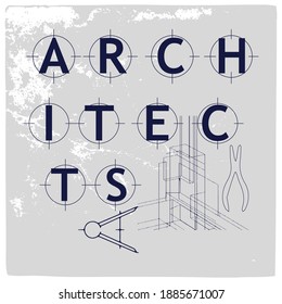 Diseño arquitectónico de camisetas, diseño simple de vectores de tipografía para camisetas o cualquier material. 