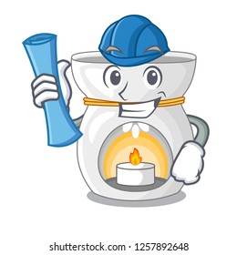 Architect therapy aroma lamp and candle character