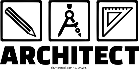 Architect Tools Pencil Circle Ruler