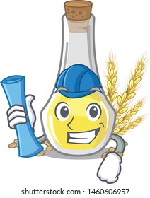 Architect wheat germ oil the mascot shape