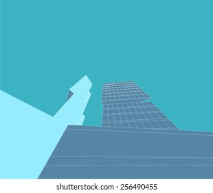 Architectural background. Modern building.