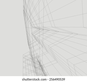 Architectural background. Modern building.
