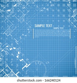 Architectural background. Vector. 