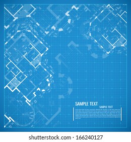 Architectural background. Vector. 