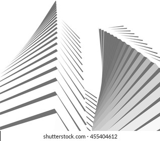 architectural background  vector 3d 